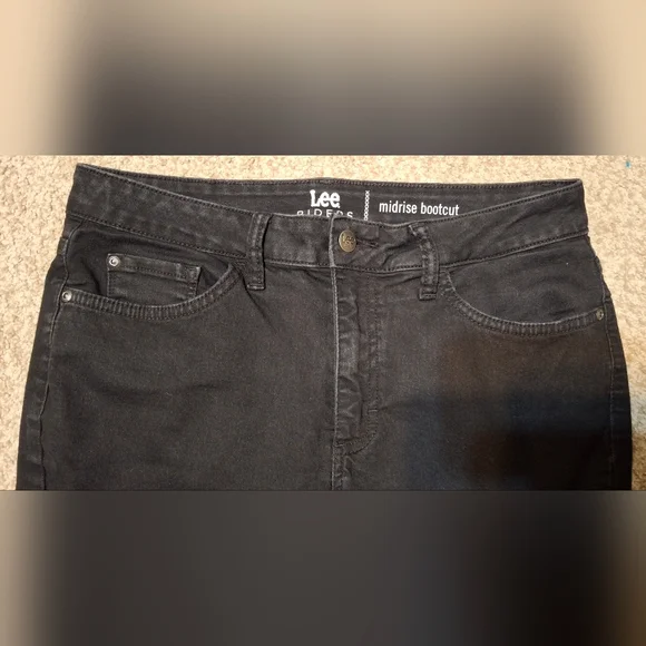 Lee midrise boot womens jean size 10 m - Picture 3 of 5